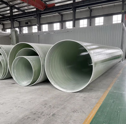 High quality Fiberglass Glass Fiber Reinforced Frp Plastics Mortar Pipes