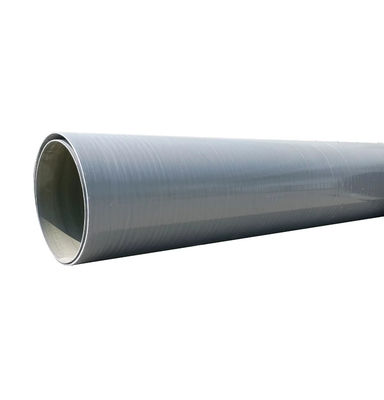 Tubo de plástico reforçado de fibra de vidro FRP personalizado de alta resistência Tubo de argamassa de grande diâmetro