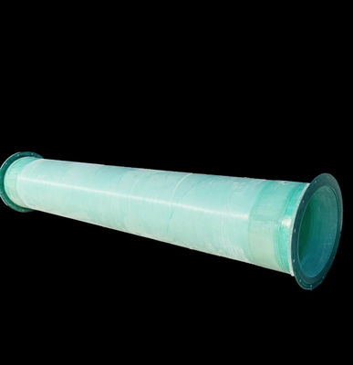 Tubo de plástico reforçado de fibra de vidro FRP personalizado de alta resistência Tubo de argamassa de grande diâmetro