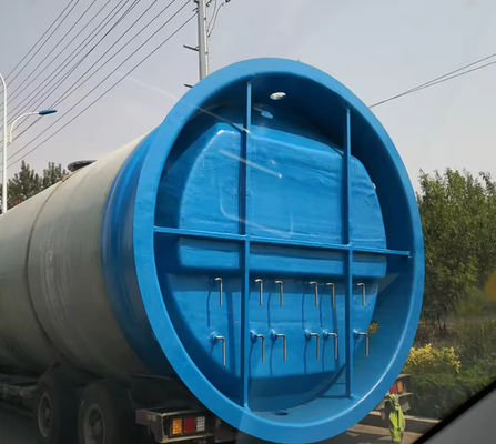 Hoogkop Frp geïntegreerd hefpompstation Regenwateropvang Frp voorafgefabriceerd Begraven rioolpompstation