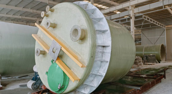 Multiple Mediums Large FRP Grp Storage Tank Water Acid/Alkali Vertical Horizontal Or Special Shapes