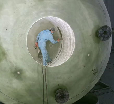Customized High Strength Light Weight FRP Storage Tank Alkali Acid Storage Tank