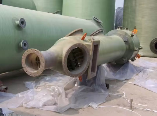 FRP Очистительная башня отходов газа Скрабберы газопоглощающая колонна кислотный туман газопоглощающая скрабберская башня для промышленности