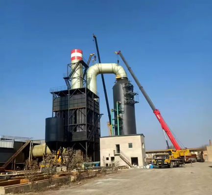 High Purification Efficiency Frp Tower / Ammonia / Acid Mist Scrubbing / Gas Scrubbers Air Cleaning Treatment