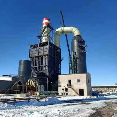 High Purification Efficiency Frp Tower / Ammonia / Acid Mist Scrubbing / Gas Scrubbers Air Cleaning Treatment