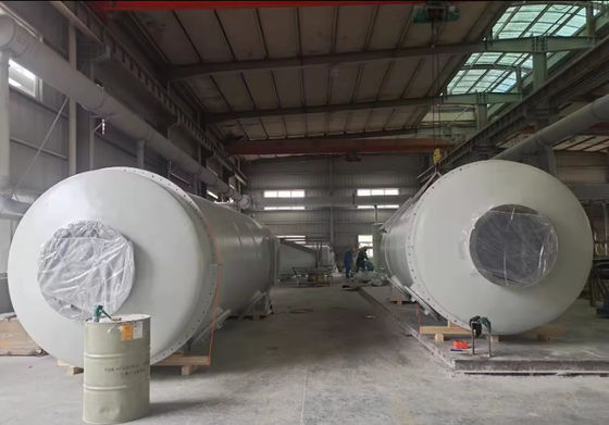Acid Mist / Ammonia Absorption Water Scrubber Spray Frp Tower Welding Fume Extractor For Industrial