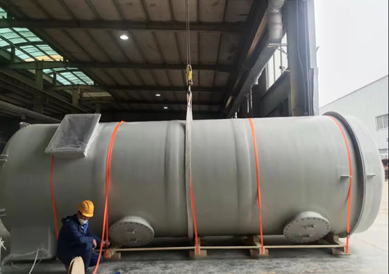Acid Mist / Ammonia Absorption Water Scrubber Spray Frp Tower Welding Fume Extractor For Industrial