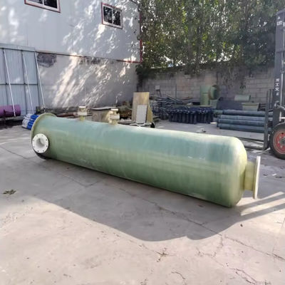 Multi Layer Spraying Coverable Gel Coat Industrial GRP Frp Absorption Tower For Waste Acid Gas