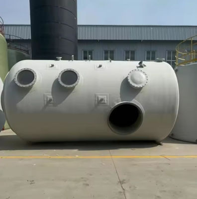 Eco Friendly Fiberglass GRP FRP Absorption Purification Tower For Waste Acid Gas Treatment Equipment