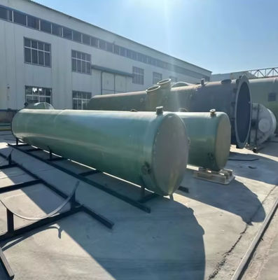 Industrial Fiberglass GRP Purification Frp Absorption Tower For Waste Acid Gas Treatment Equipment