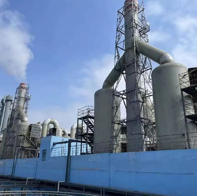 Acid Fume Mist Scrubber Waste Gas Acid Mist Purification Tower FRP GRP Low Maintenance