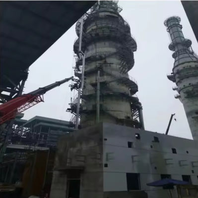 Multiple Layer Sprayer FRP Desulfurization Scrubber Tower For  Industry Wet Gas Fume