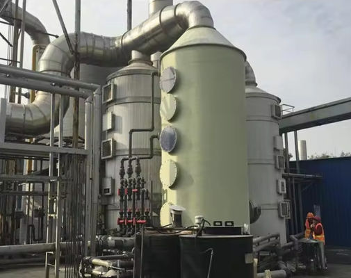 FRP Glass Fiber Reinforced Plastics Packed Tower Cyclone Plate Tower Spray Tower Desulfurization tower