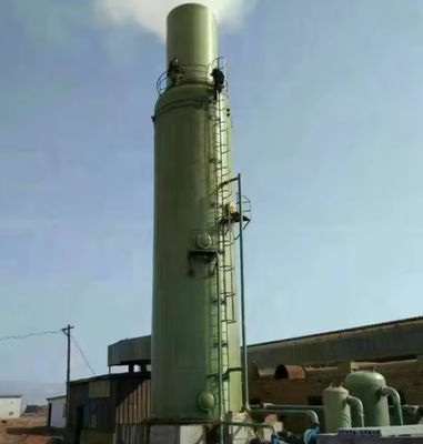 FRP Fiberglass Desulfurization Purification Absorber Tower GRP Scrubber FRP Tower
