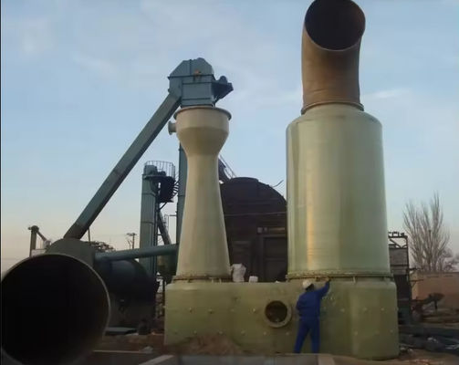 FRP Fiberglass Desulfurization Purification Absorber Tower GRP Scrubber FRP Tower