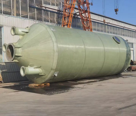 Chemical Desulfurizaion Tower Industrial Environmental Friendly FRP Waste Gas Absorption Purification Tower