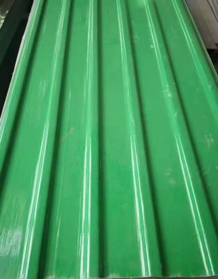 Anti Corrosion GRP Composites Frp Roof Panel For Gas Collecting Hood Corrugated Frp Sheet