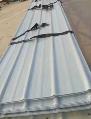 Anti Corrosion GRP Composites Frp Roof Panel For Gas Collecting Hood Corrugated Frp Sheet