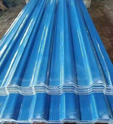 Anti Corrosion GRP Composites Frp Roof Panel For Gas Collecting Hood Corrugated Frp Sheet