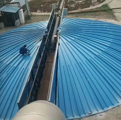 Professional Sewage Pool Grp FRP Cover Plate Gas Collecting Hood FRP Cover