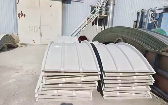 Arch Anti Corrosion Composites FRP Cover Plate For Sewage Pool Chemical Waste Pool