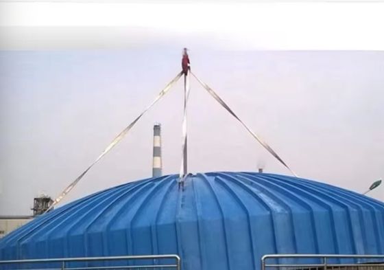 FRP Rain Cover FRP Sewage Pool Arched Cover Odor Collection Sealed Exhaust Gas Arc Anti Odor