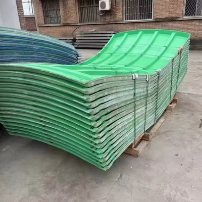 FRP Rain Cover FRP Sewage Pool Arched Cover Odor Collection Sealed Exhaust Gas Arc Anti Odor