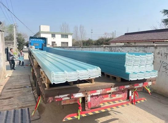 Clear Heat Insulation Polycarbonate Transparent Frp Roofing Sheets Fiberglass