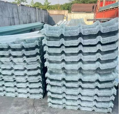 Clear Heat Insulation Polycarbonate Transparent Frp Roofing Sheets Fiberglass