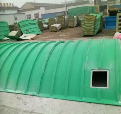 Corrosion Resistant Frp Grp Wastewater Tank Cover For Sewage Treatment System Engineering
