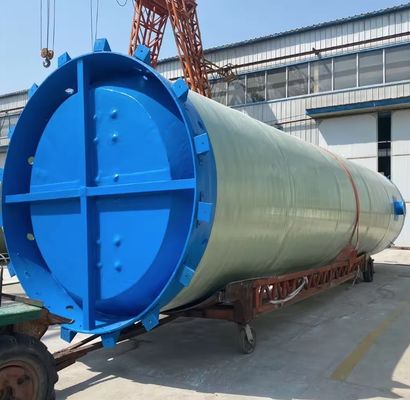 FRP Prefabricated Integrated Submersible Pump Station Sewage Treatment Intelligent