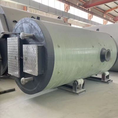 Reliable Customized FRP Prefabricated Submersible Pumping Station For Water Lifting And Sewage Treatment Solution
