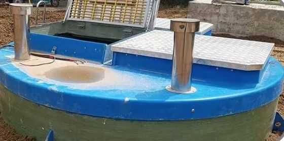 Frp GRp Integrated Lifting Commercial Sewage Lift Station Pumps Rainwater Collection Frp Buried