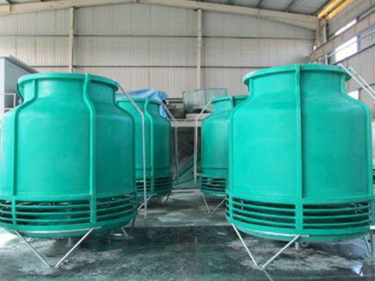 High Heat Transfer Efficiency Low Noisecross Flow And Counter Flow Cooling Tower FRP Square / Round