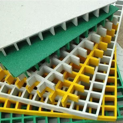 GRP Griglie paesaggistiche, Griglie frp modellate, Griglie di traboccaggio per piscine Griglie diverse dimensioni di maglia Griglie in fibra di vetro