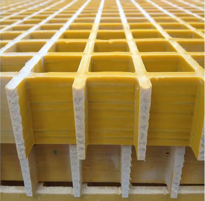 GRP Griglie paesaggistiche, Griglie frp modellate, Griglie di traboccaggio per piscine Griglie diverse dimensioni di maglia Griglie in fibra di vetro