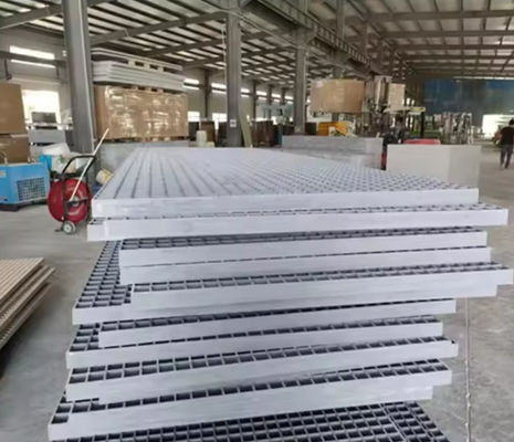 Modern Style High Strength Frp Grating Panels For Car Washing Room Fiberglass Grating Sheet Panel