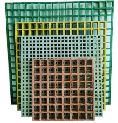 Flame Retarddant Fiberglass Frp Walkway Grating pultrusion Aging Resistance Customized Size