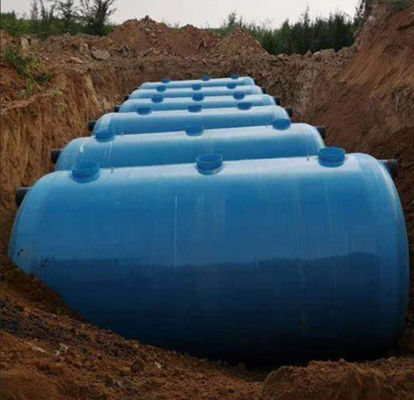 high strength Customizable FRP GRP Septic Tank for Human And Animal Feces Treatment
