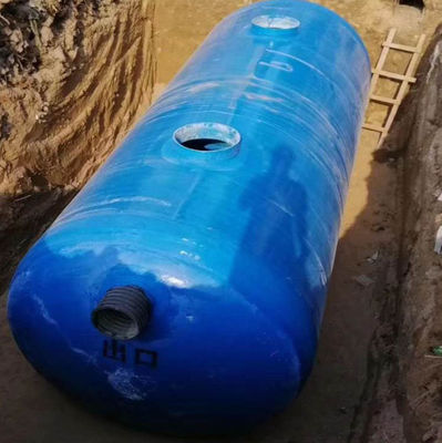 high strength Customizable FRP GRP Septic Tank for Human And Animal Feces Treatment