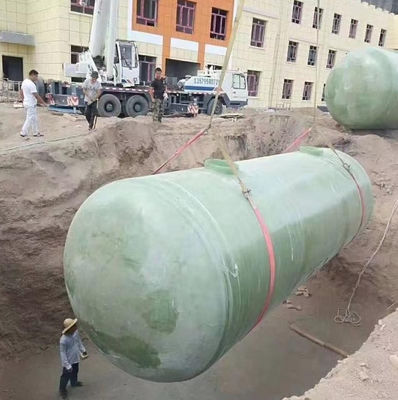 Various Sizesfrp Bio Septic Tank 1000L Filament Winding FRP / GRP Raw Material , FRP Septic Tank