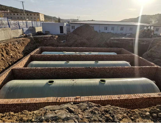 Various Sizesfrp Bio Septic Tank 1000L Filament Winding FRP / GRP Raw Material , FRP Septic Tank