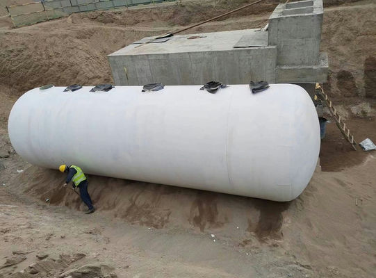 Various Sizesfrp Bio Septic Tank 1000L Filament Winding FRP / GRP Raw Material , FRP Septic Tank