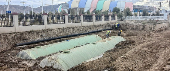 All Sizes Frp Underground Storage Tanks With Ordinary Pressure Low Maintence 10000 gallons