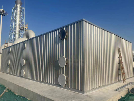 Waste Gas FRP Biological Deodorization Box Equipment Filament Winding Techinque