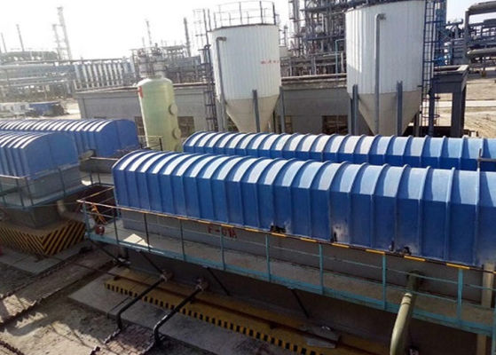 Corrosion Resistant Long Life Frp Grp Wastewater Tank Cover For Sewage Treatment System Engineering