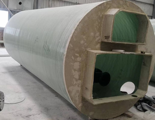 100m3/H Frp Rain Water Sewage Prefab Pump Stations Integrated Lifting Pump Station