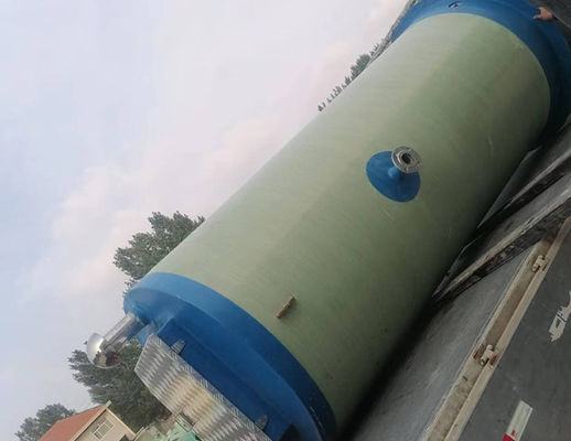 100m3/H Frp Rain Water Sewage Prefab Pump Stations Integrated Lifting Pump Station