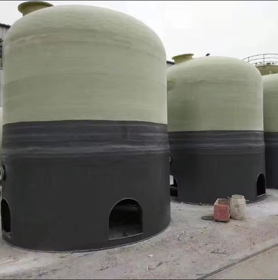 Industrial Chemical FRP GRP Vertical Storage Tank Professional Liquid Tank Water Tank Oil Tank Reactor Tank