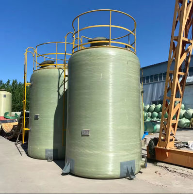 Industrial Chemical FRP GRP Vertical Storage Tank Professional Liquid Tank Water Tank Oil Tank Reactor Tank